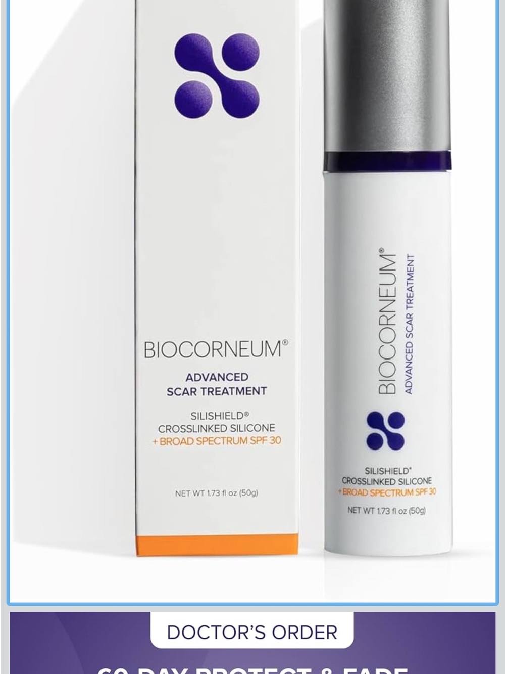 Advanced Scar Treatment SPF 30 - White & Purple